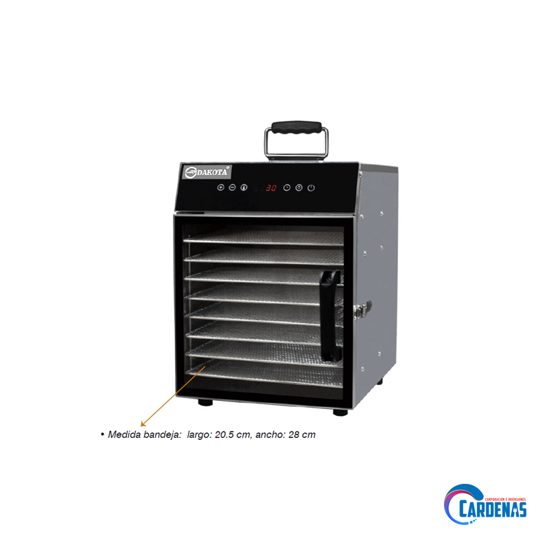 DESHIDRATADOR DE ALIMENTOS 8 NIVELES DAKOTA MOD: DKD-8