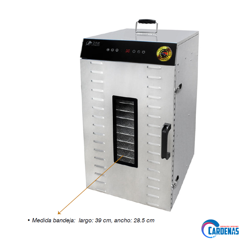 DESHIDRATADOR DE ALIMENTOS 16 NIVELES DAKOTA MOD: DKD-16