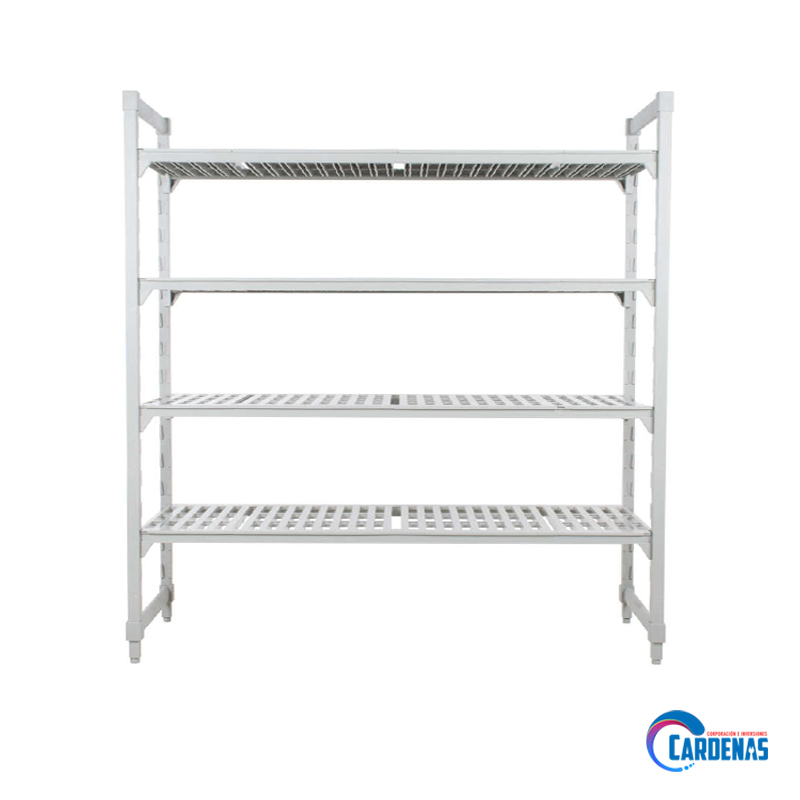 ESTANTERIA VENTILADA 1525MM POLIPROPILENO JINDE MOD: JD-JSU601872