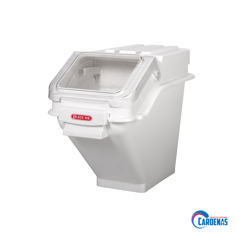 CONTENEDOR DE INGREDIENTES 24 LITROS CON RUEDAS JINDE MOD: JD-IB24
