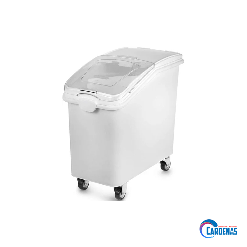 CONTENEDOR DE INGREDIENTES 81 LITROS CON RUEDAS JINDE MOD: JD-IB79