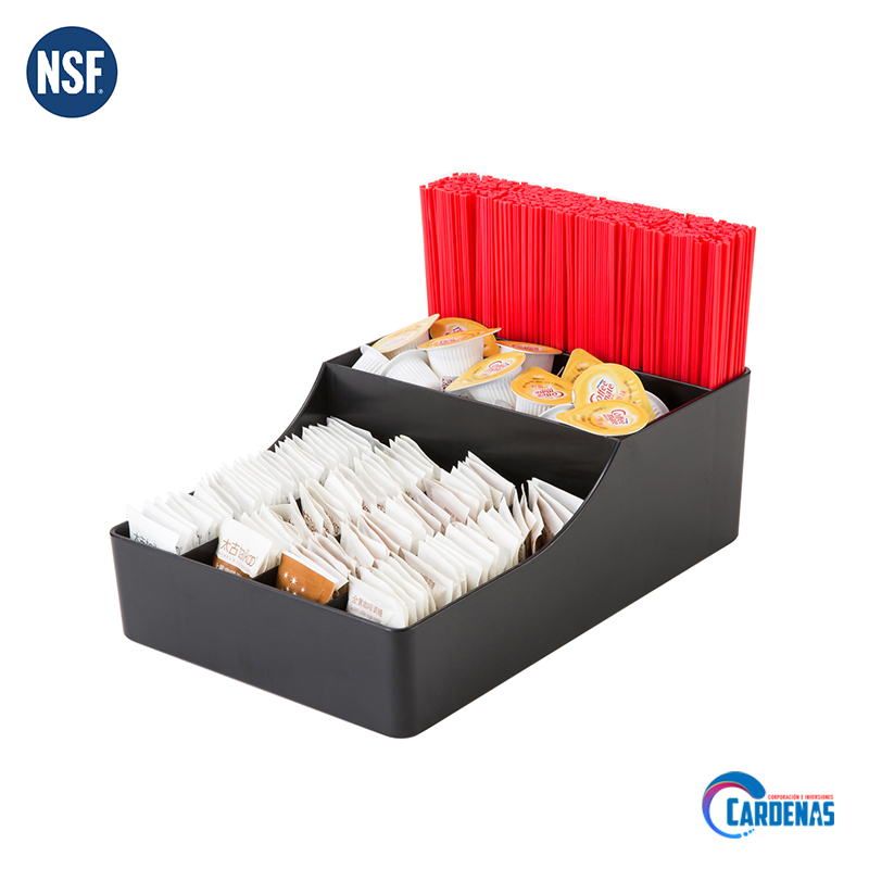 ORGANIZADOR DE CONDIMENTOS PARA CAFÉ 9 COMPARTIMIENTOS JINDE MOD: JD-86229