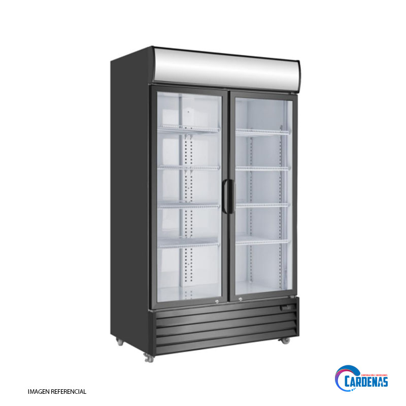 VISICOOLER VITRINA VERTICAL GELATOR DE 1000 LTS MOD SC-1330H