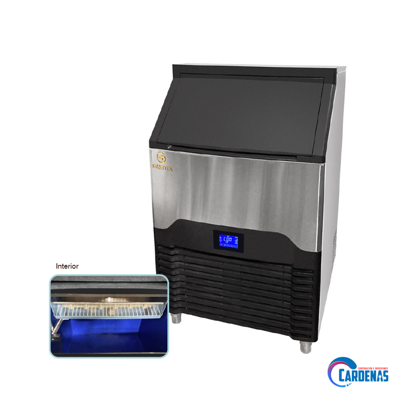MAQUINA DE HIELO GOURMET 70kg EN 24 HORAS DAKOTA MOD: DKI-70G