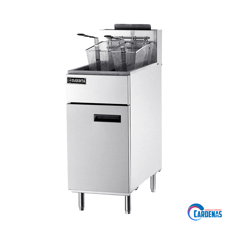 FREIDORA A GAS INDUSTRIAL 25LTS 3Q DAKOTA MOD: DKF-324A