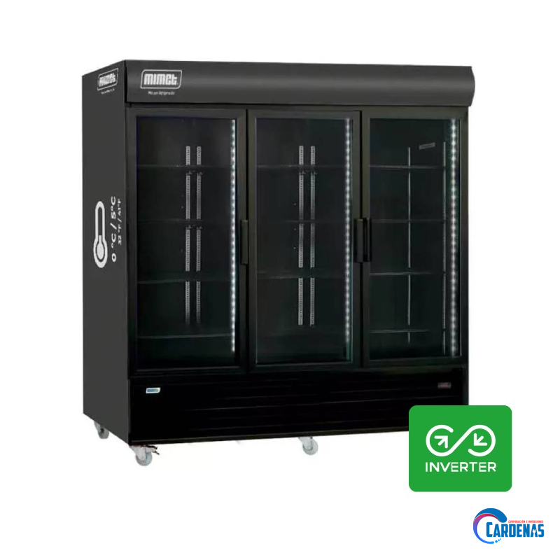 VISICOOLER MIMET DE 3 PUERTAS ABATIBLES DE 1956 LTS MOD VV-70