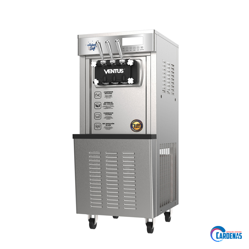 MÁQUINA DE HELADOS SOFT VENTUS MOD VSP-25 FLEX