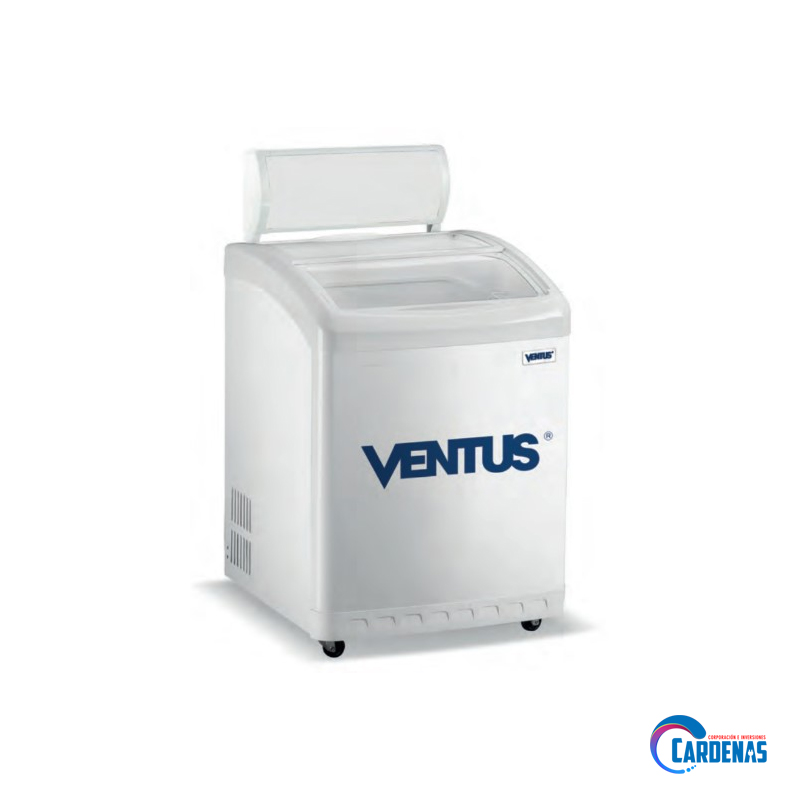 CONGELADORA VENTUS CON TAPA DE VIDRIO 160 LTS MOD CTV-160CD