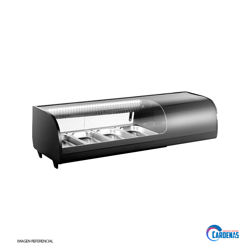 VITRINA REFRIGERADA PARA SUSHI ALFANO DE 50 LTS MOD STD-50