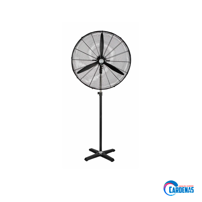 VENTILADOR INDUSTRIAL DE PARED Y PIE 2 EN 1 ILUMI MOD IL-30