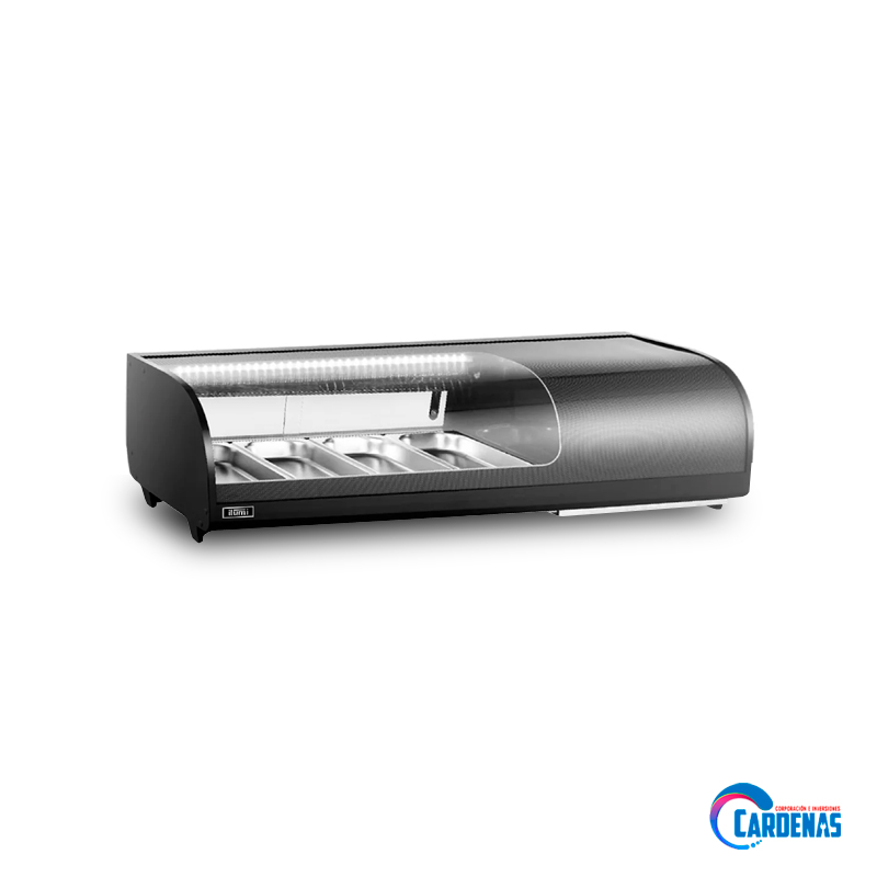 VITRINA REFRIGERADA PARA SUSHI ILUMI DE 42L MOD VRS-420