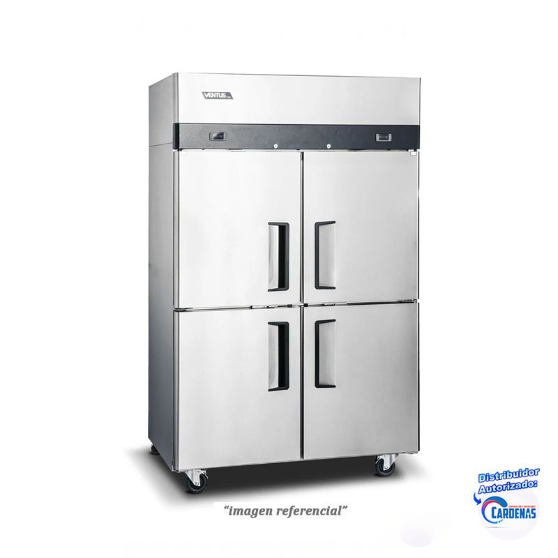 ARMARIO REFRIGERADO MIXTO INDUSTRIAL ACERADO DE 900 LTS VENTUS MOD VRF4PS-1000