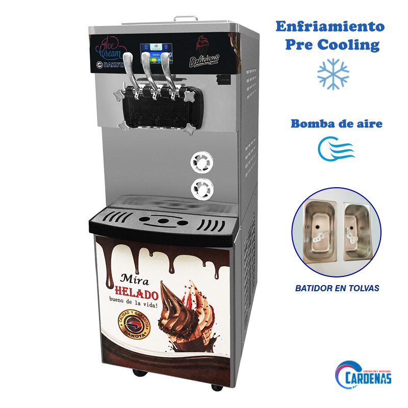 MÁQUINA DE HELADOS SOFT DAKOTA MOD DK-355