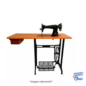 CABEZAL DE COSER SINGER MOD 15CD + MUEBLE FÓRMICO DE 1 GABETA