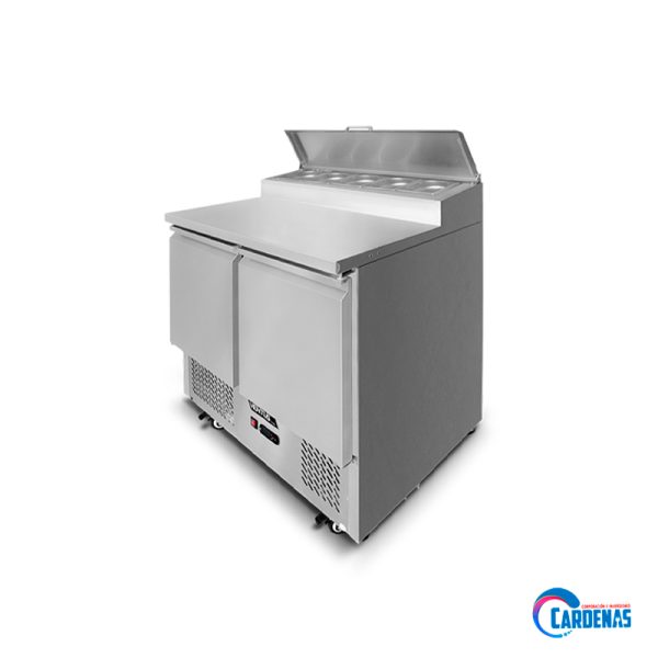 MESA ENSALADERA REFRIGERADA VENTUS 300 LTS MOD VMRSL-370 - Imagen 3