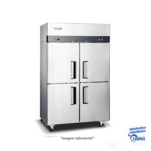 REFRIGERADOR 4P ACERO INOX DE 900 LTS VENTUS MOD VR4PS-1000
