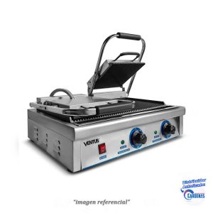 MÁQUINA PANINI GRILL DOBLE VENTUS MOD VCGH-813