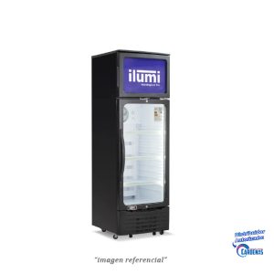 VISICOOLER CON CONGELADOR DE 370 LTS ILUMI MOD BC-3700F