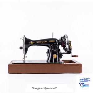 CABEZAL DE COSER SINGER MOD 15CD + MUEBLE PORTATIL + MANIZUELA