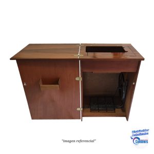 MUEBLE PARA MÁQUINA SINGER COPACABANA CON HERRAJE
