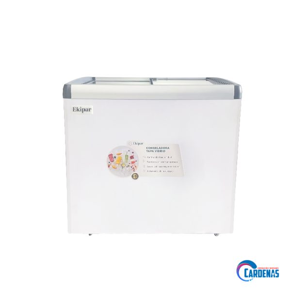 CONGELADORA EXHIBIDORA EKIPAR 260 LTS MOD: BG-260