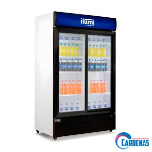 VISICOOLER ILUMI DE PUERTAS CORREDIZAS 950 LITROS MOD BC-9502SD