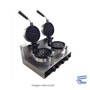 MAQUINA WAFLERA CIRCULAR DOBLE ELECTRICO GASTRO MOD GFY-T2205-2