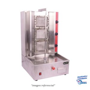 MAQUINA SHAWARMA A GAS CON 3 QUEMADORES GASTRO MOD GFY-983.R