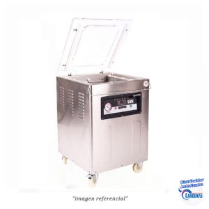 MAQUINA EMPACADORA 2 BARRAS DE SELLADO AL VACIO INDUSTRIAL DE 39 CM GASTRO MOD DZ-400/2E