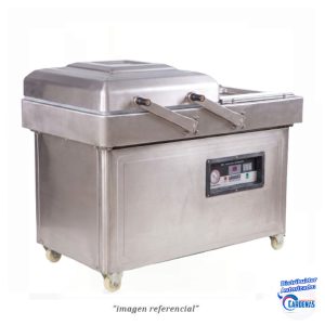 EMPACADORA AL VACIO INDUSTRIAL DOBLE BARRA DE 50 CM GASTRO MOD DZ-500/2SB