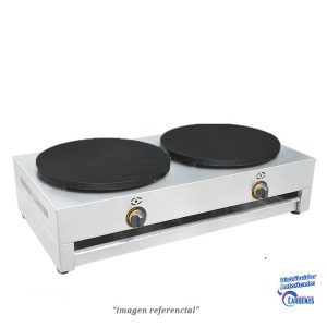 MAQUINA CREPERA DOBLE A GAS GASTRO MOD GFYA-2.R