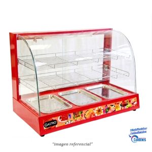 VITRINA CALIENTE DE 3 BANDEJAS GASTRO MOD GFY-3P