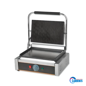 MAQUINA DE PANINI GRILL ELECTRICA DE 1 PLANCHA GASTRO MOD GFY-812E