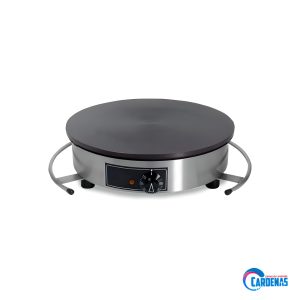 MAQUINA CREPERA ELECTRICA CON BASE REDONDA Y PROTECTOR GASTRO MOD GFY-LB400
