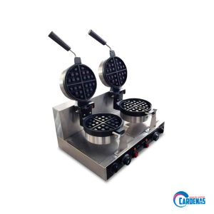 MAQUINA WAFLERA CIRCULAR DOBLE ELECTRICO GASTRO MOD GFY-T2205-2