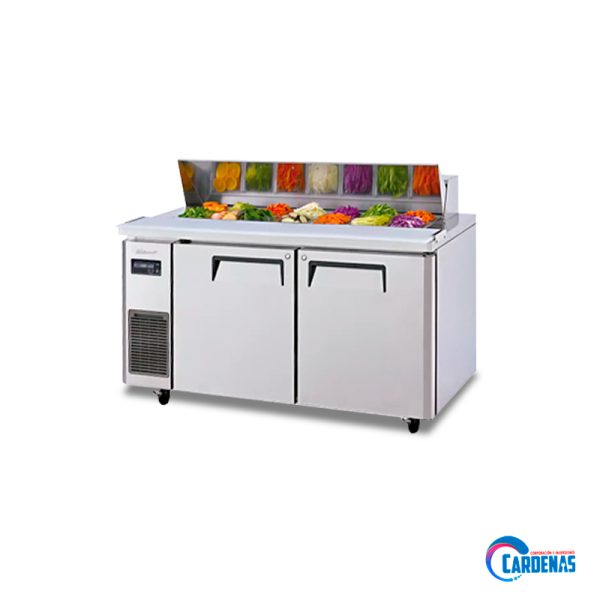 MESA ENSALADERA DE 2 PUERTAS DE 487 LTS KING COMPANY MOD CUR15-2SD