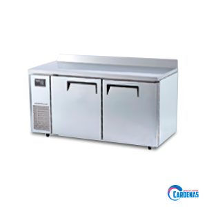 MESA REFRIGERADA DE CONSERVACIÓN DE 2 PUERTAS DE 420 LTS KING COMPANY MOD CUR15-2