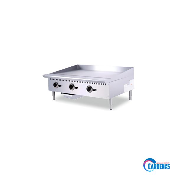 PLANCHA FREIDORA A GAS DE 36 PULGADAS KING COMPANY MOD E-RQP-36