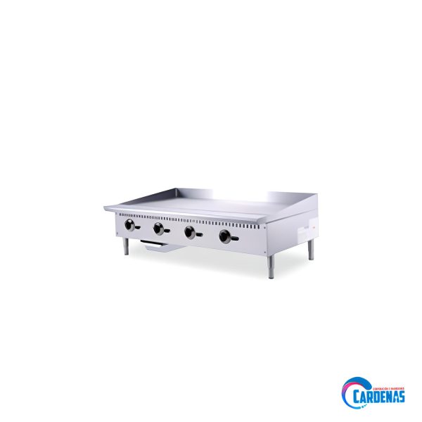 PLANCHA FREIDORA A GAS DE 48 PULGADAS KING COMPANY MOD E-RQP-48