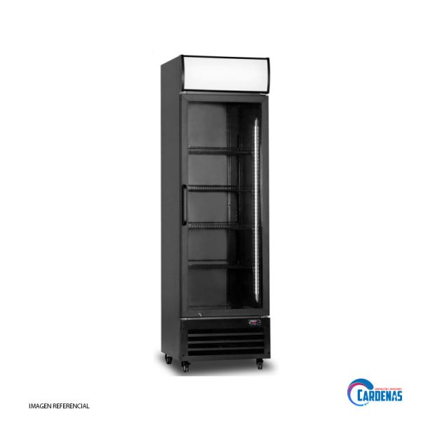 CONGELADOR VITRINA VERTICAL GELATOR DE 350 LTS MOD SC-458BTF