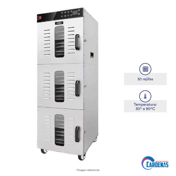 DESHIDRATADOR DE ALIMENTOS ILUMI 30 BANDEJAS MOD DO-3000 - Imagen 2