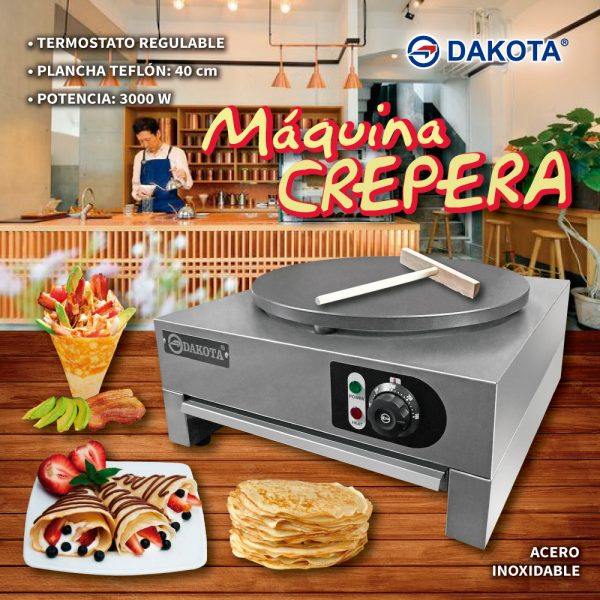 MAQUINA CREPERA ELECTRICA DAKOTA MOD: DK-CM1 - Imagen 2
