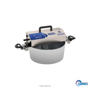 OLLA MEZCLADORA GRIS DE 7 LITROS ILUMI MOD: OMG-7L