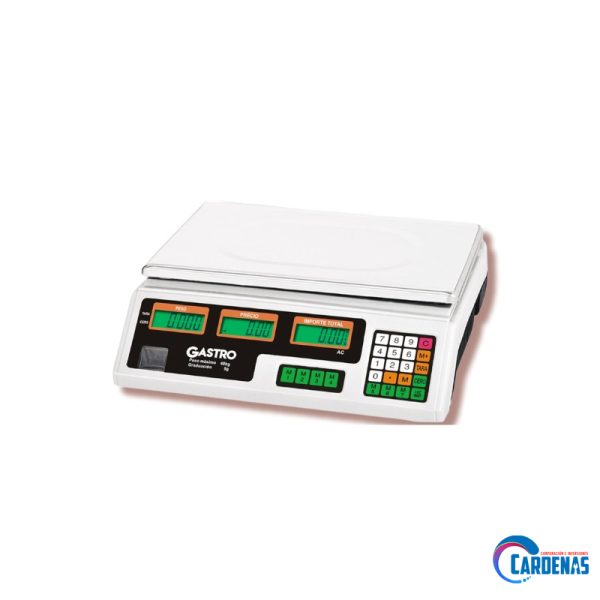 BALANZA DIGITAL 40KG GASTRO MOD: GB-40P