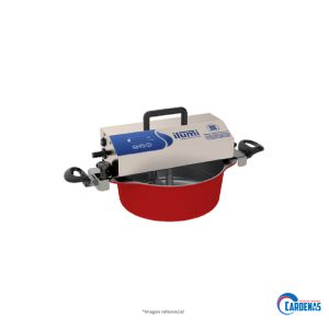 OLLA MEZCLADORA ROJA DE 5 LITROS ILUMI MOD: OMR-5L