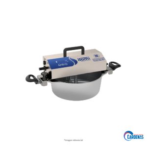 OLLA MEZCLADORA GRIS DE 5 LITROS ILUMI MOD: OMG-5L