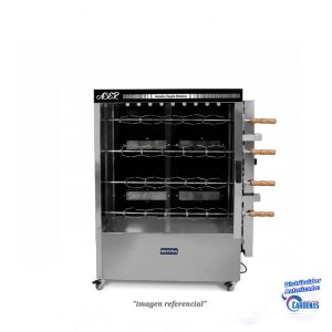 HORNO DE POLLO A GAS 4 ESPADAS METVISA MOD: ASER.40