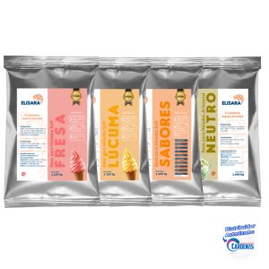 BASE PARA HELADOS SOFT PREMIUM 1.1 KG SABOR VARIADO UND MARCA: ELISARA