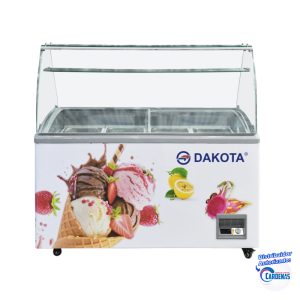 CONGELADORA DE HELADOS DE 9 POZAS DAKOTA 420 LITROS MOD DK-420B