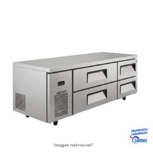 BASE CHEF REFRIGERADA 4 CAJONES TURBO AIR MOD TCB15-4